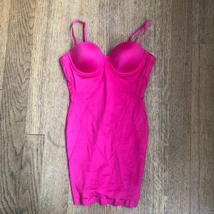 ⬇️$50Victoria Sec Power Figure Hot Pink Shapewear